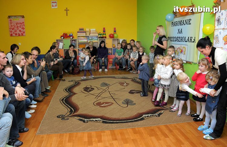 Pasowania na Przedszkolaka w grupie Wróbelki