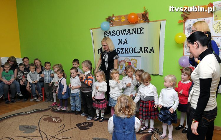 Pasowania na Przedszkolaka w grupie Wróbelki