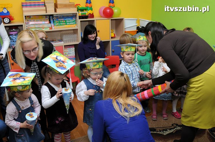 Pasowania na Przedszkolaka w grupie Wróbelki