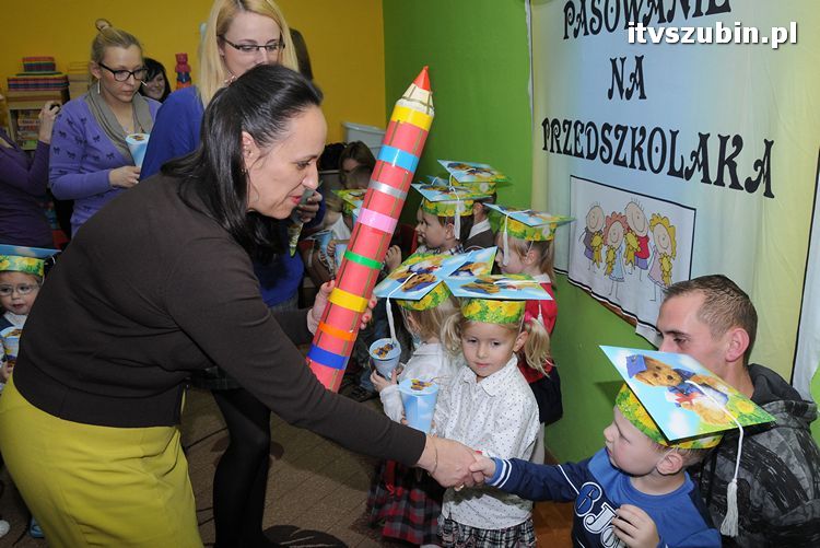 Pasowania na Przedszkolaka w grupie Wróbelki