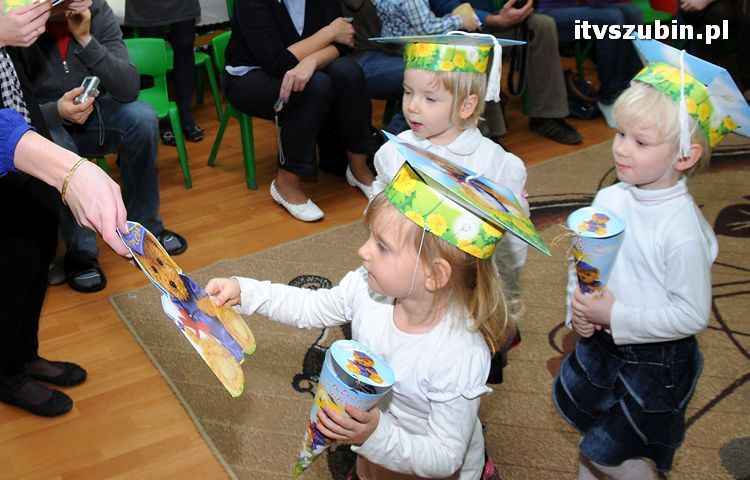 Pasowania na Przedszkolaka w grupie Wróbelki