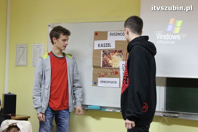 ....TYLKO NIE PAL - kampania prozdrowotna w LO Szubin