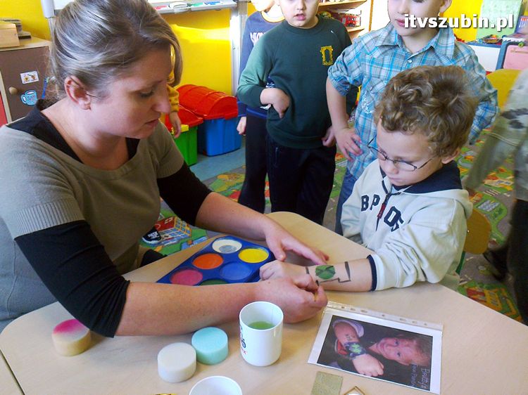 Andrzejkowe wróżby w oddziale przedszkolnym w jedynce