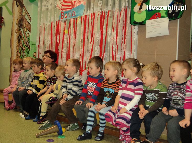 Basiowy Bal Pasiastych w Samorządowym Przedszkolu nr 2 w Szubinie