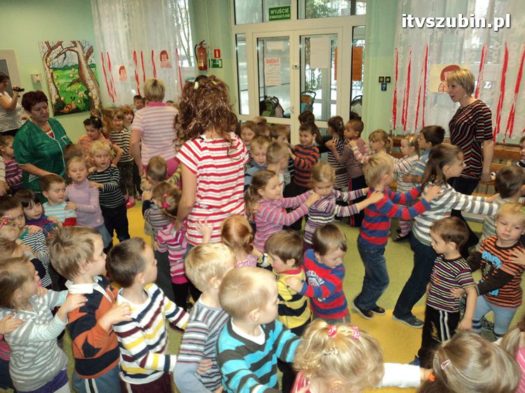 Basiowy Bal Pasiastych w Samorządowym Przedszkolu nr 2 w Szubinie