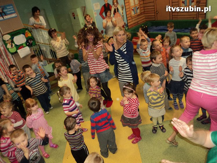 Basiowy Bal Pasiastych w Samorządowym Przedszkolu nr 2 w Szubinie