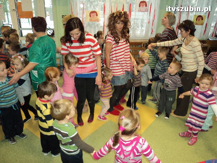 Basiowy Bal Pasiastych w Samorządowym Przedszkolu nr 2 w Szubinie