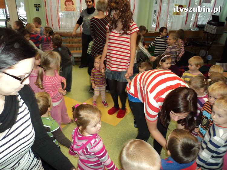 Basiowy Bal Pasiastych w Samorządowym Przedszkolu nr 2 w Szubinie
