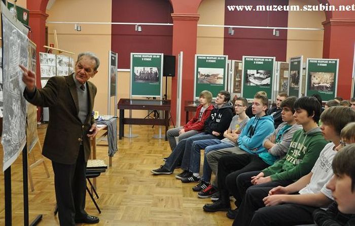 Spotkanie z więźniem obozu koncentracyjnego w Oświęcimiu Jacekiem Zieliniewiczem