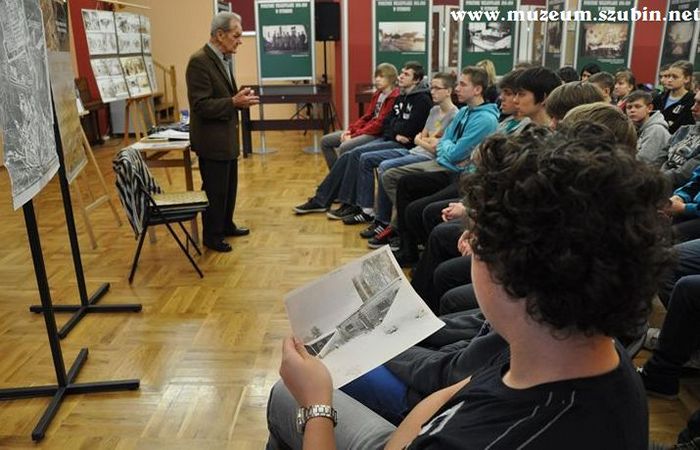Spotkanie z więźniem obozu koncentracyjnego w Oświęcimiu Jacekiem Zieliniewiczem