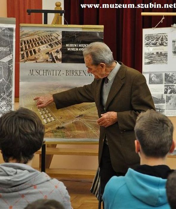Spotkanie z więźniem obozu koncentracyjnego w Oświęcimiu Jacekiem Zieliniewiczem