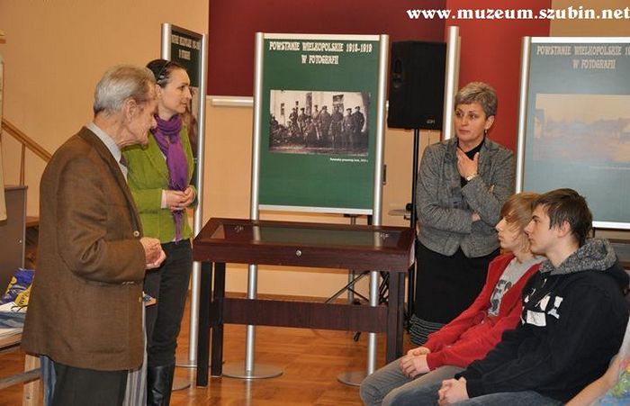 Spotkanie z więźniem obozu koncentracyjnego w Oświęcimiu Jacekiem Zieliniewiczem