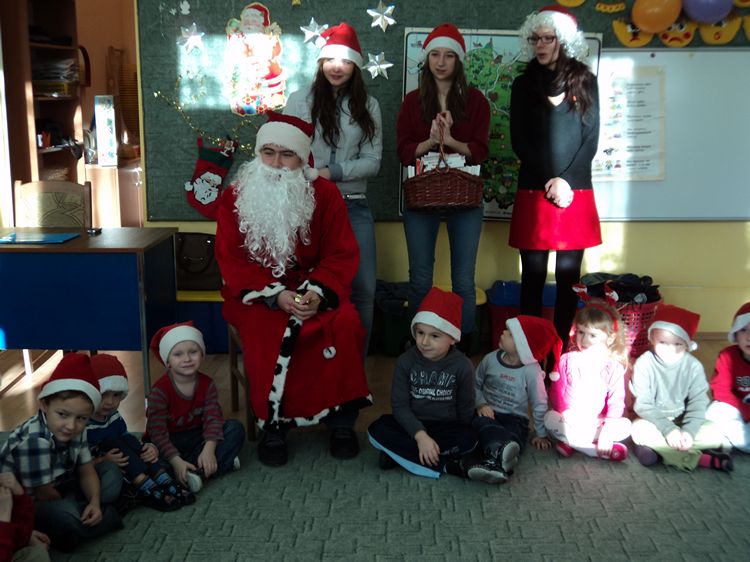 Mikołaje i Mikołajki w Samorządowym Przedszkolu nr 2 w Szubinie