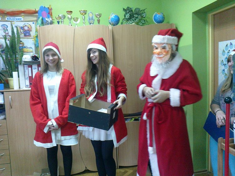 Mikołaj w szubińskiej dwójce