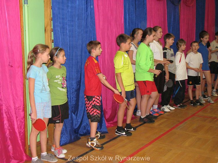 Mikołajkowy Turniej w Tenisie Stołowym w Rynarzewie