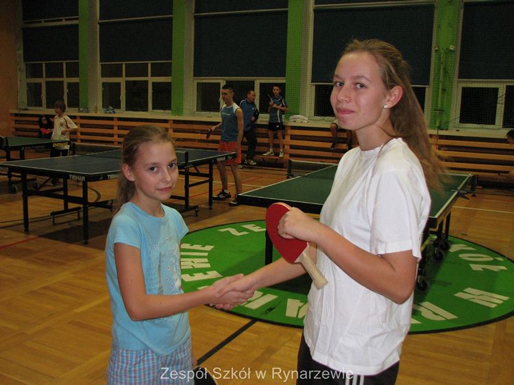 Mikołajkowy Turniej w Tenisie Stołowym w Rynarzewie