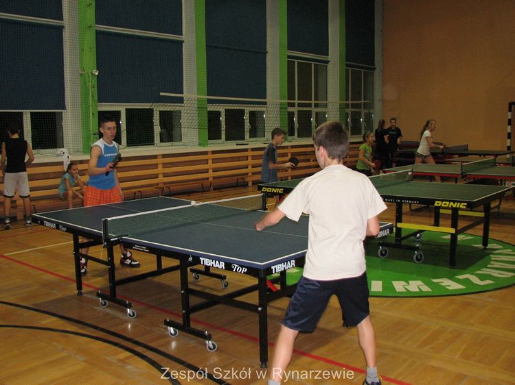 Mikołajkowy Turniej w Tenisie Stołowym w Rynarzewie