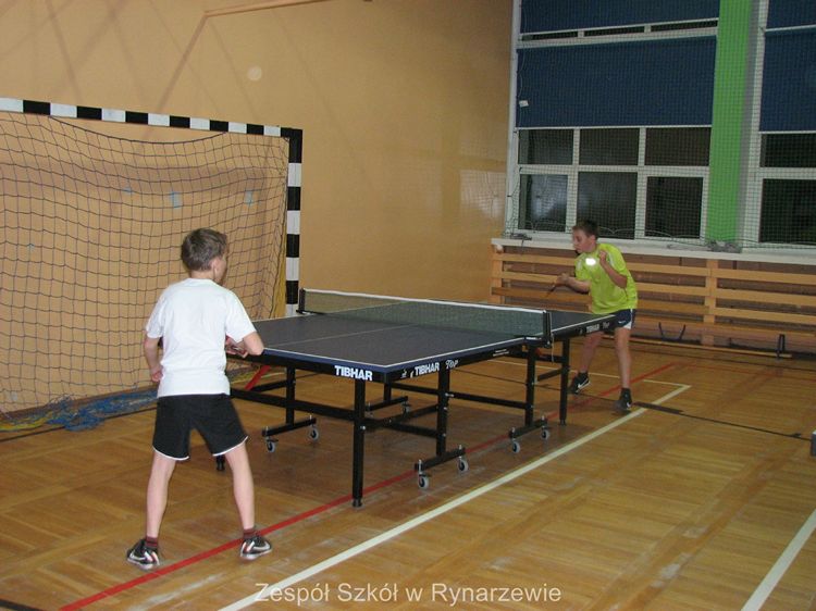 Mikołajkowy Turniej w Tenisie Stołowym w Rynarzewie