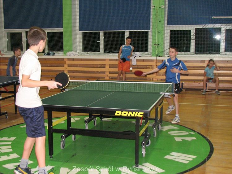 Mikołajkowy Turniej w Tenisie Stołowym w Rynarzewie