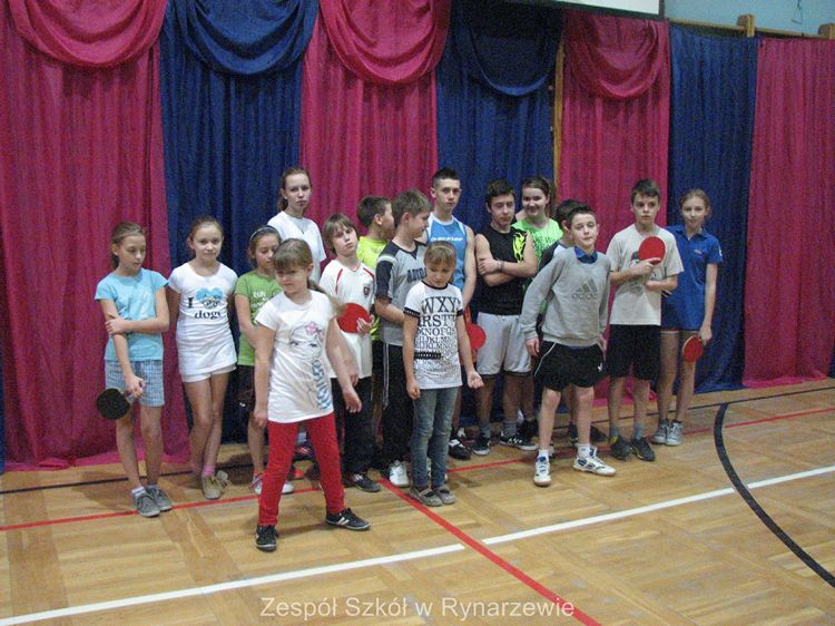 Mikołajkowy Turniej w Tenisie Stołowym w Rynarzewie