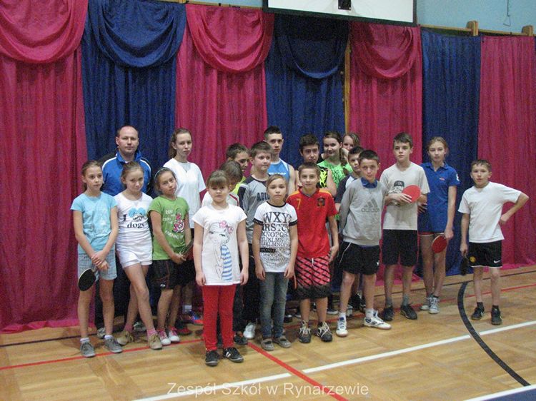 Mikołajkowy Turniej w Tenisie Stołowym w Rynarzewie