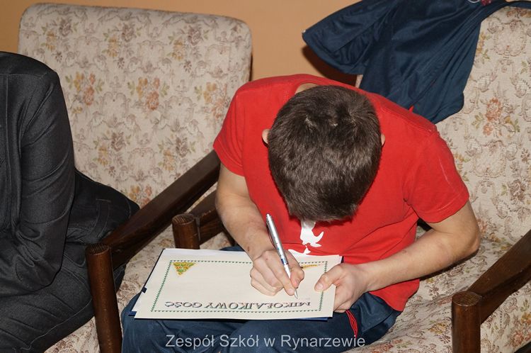 Mikołajkowe spotkanie w Zespole Szkół w Rynarzewie