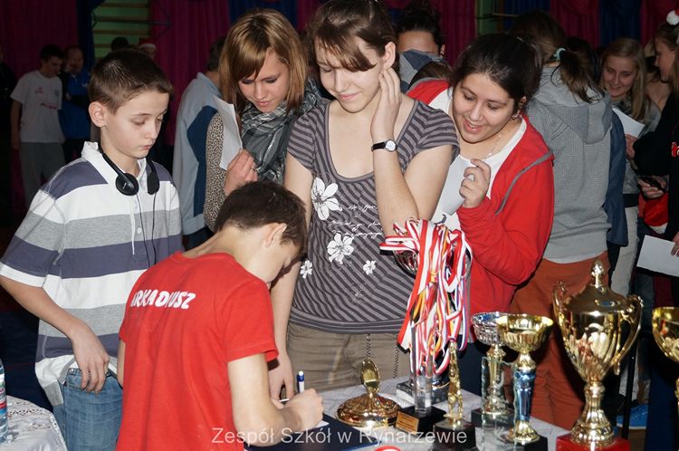 Mikołajkowe spotkanie w Zespole Szkół w Rynarzewie