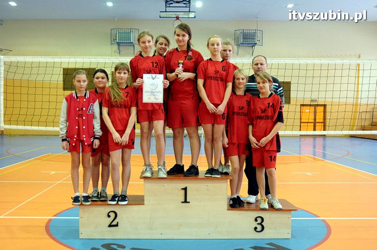 Mistrzostwa Gminy Szubin w Mini Piłce Siatkowej Dziewcząt