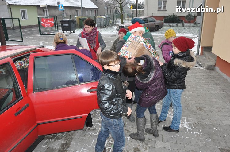 14 rodzin z terenu gminy Szubin otrzymało paczki od darczyńców podczas finału Szlachetnej Paczki
