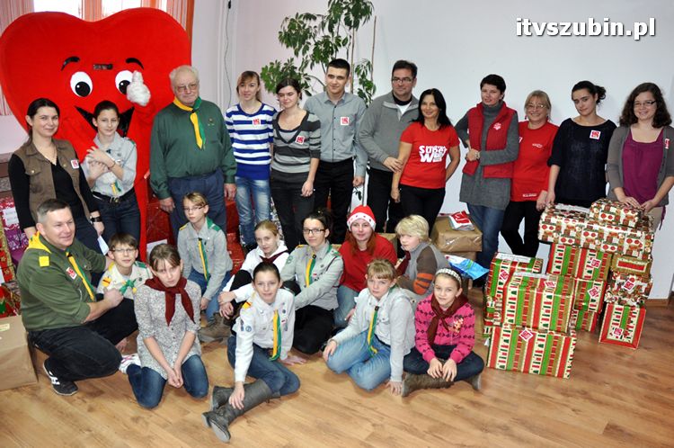 14 rodzin z terenu gminy Szubin otrzymało paczki od darczyńców podczas finału Szlachetnej Paczki