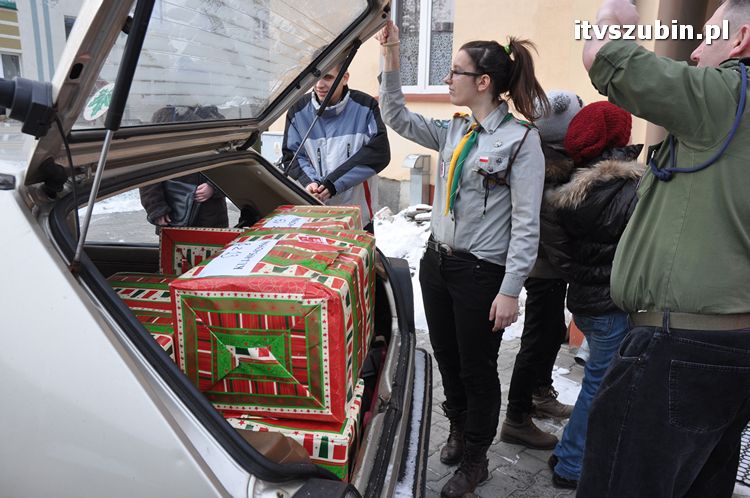 14 rodzin z terenu gminy Szubin otrzymało paczki od darczyńców podczas finału Szlachetnej Paczki