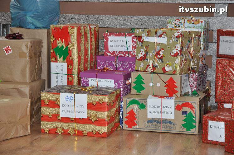 14 rodzin z terenu gminy Szubin otrzymało paczki od darczyńców podczas finału Szlachetnej Paczki