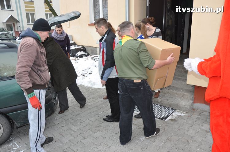 14 rodzin z terenu gminy Szubin otrzymało paczki od darczyńców podczas finału Szlachetnej Paczki