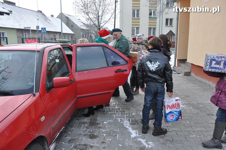 14 rodzin z terenu gminy Szubin otrzymało paczki od darczyńców podczas finału Szlachetnej Paczki