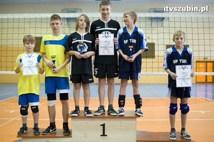 Mistrzostwa Gminy Szubin w Mini Piłce Siatkowej Chłopców