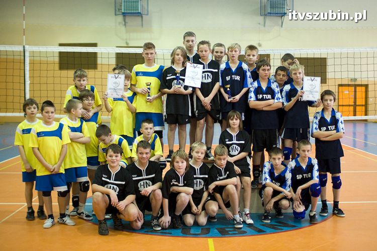 Mistrzostwa Gminy Szubin w Mini Piłce Siatkowej Chłopców