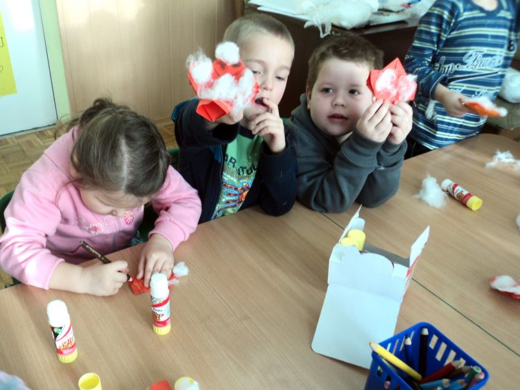 Tygryski zgłębiają trudną sztukę origami