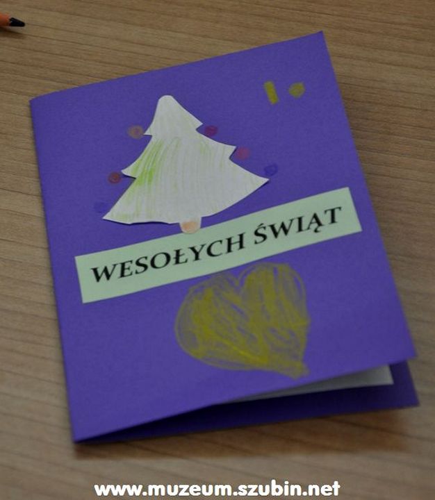 Tygryski w muzealnych murach wykonywały kartki świąteczne