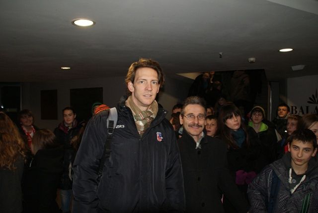 Uczniowie ZS Szubin na meczu Delekty Bydgoszcz