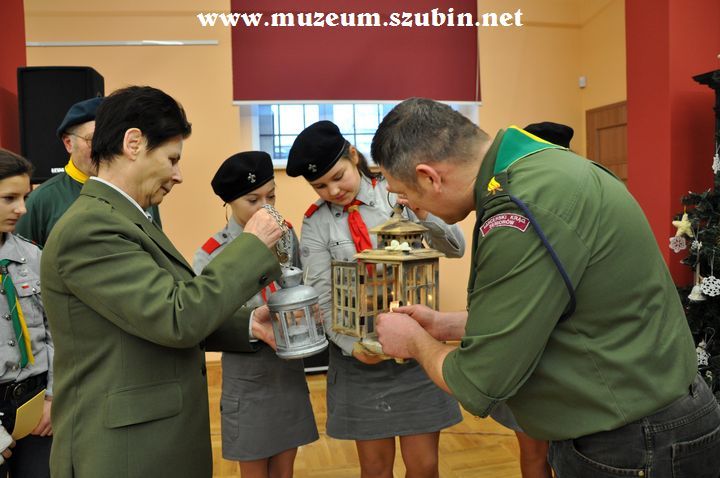 Betlejemskie Światełko Pokoju zawitało do Muzeum