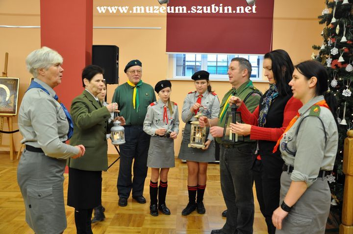 Betlejemskie Światełko Pokoju zawitało do Muzeum