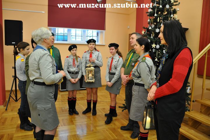 Betlejemskie Światełko Pokoju zawitało do Muzeum
