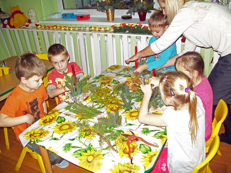 Przygotowania do Świąt w Samorządowym Przedszkolu nr 3 w Szubnie