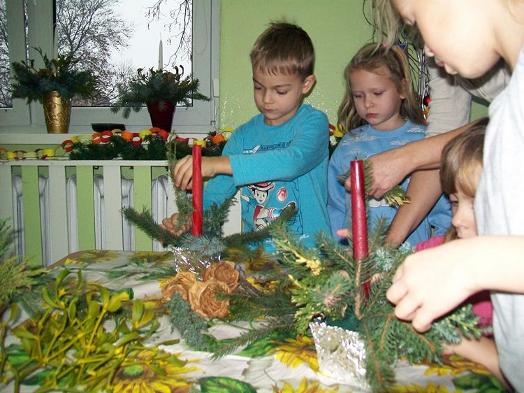 Przygotowania do Świąt w Samorządowym Przedszkolu nr 3 w Szubnie