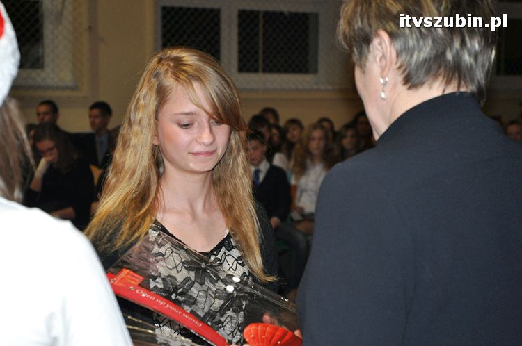 Wspólne kolędowanie w murach Gimnazjum nr 1 w Szubinie