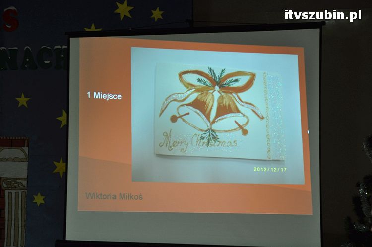 Wspólne kolędowanie w murach Gimnazjum nr 1 w Szubinie