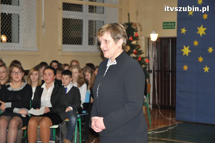 Wspólne kolędowanie w murach Gimnazjum nr 1 w Szubinie