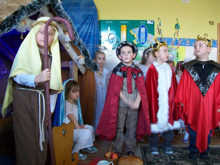 Wigilia w Samorządowym Przedszkolu nr 3 w Szubinie