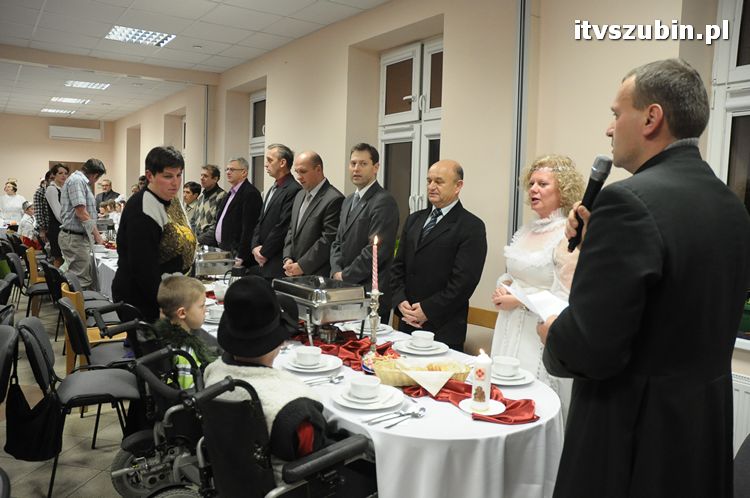 Spotkanie wigilijne w MGOPS w Szubinie dla podopiecznych