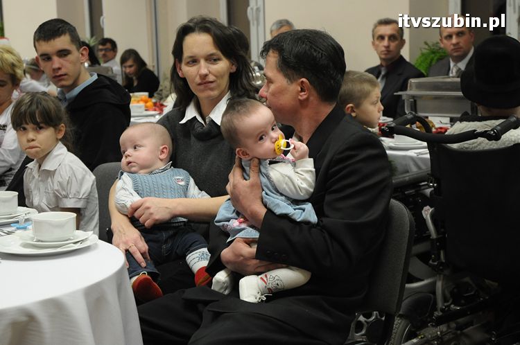 Spotkanie wigilijne w MGOPS w Szubinie dla podopiecznych